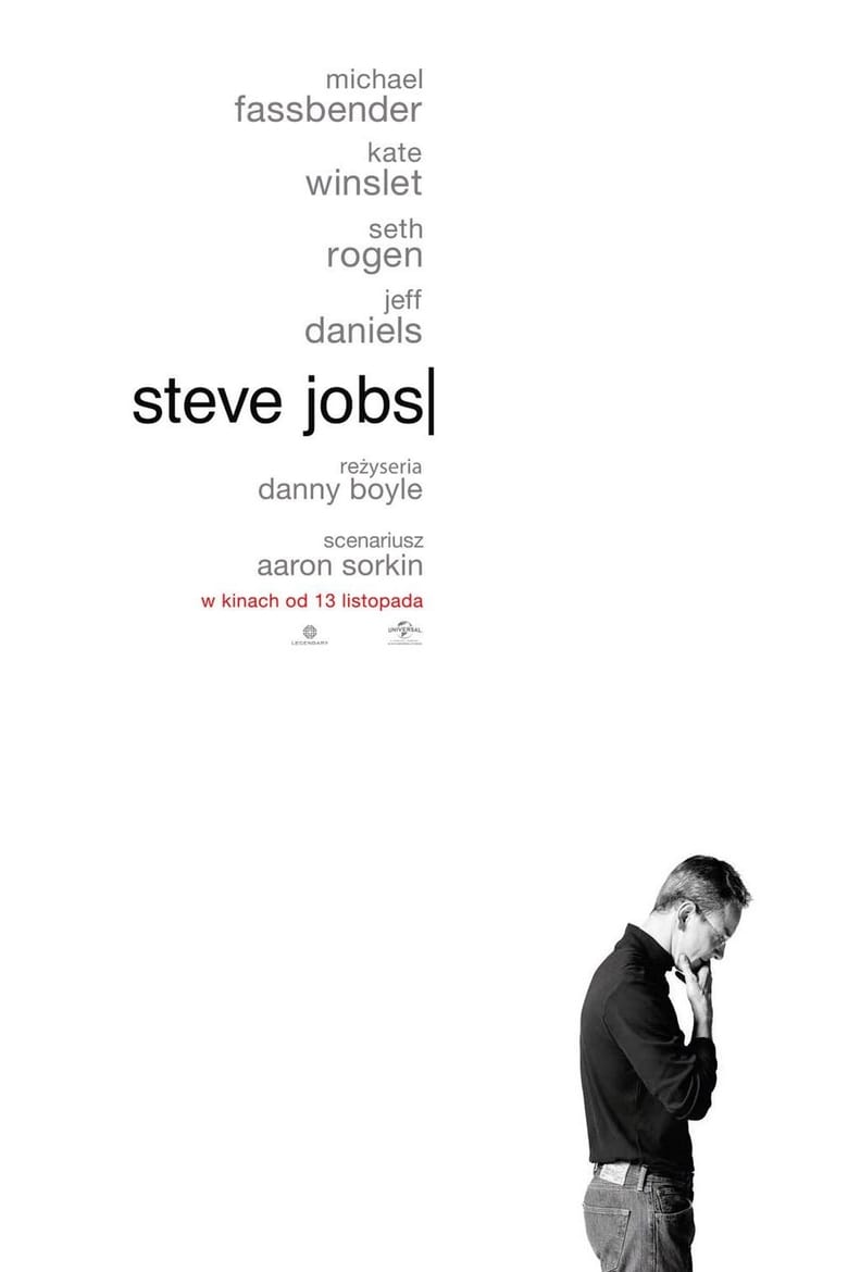 Plakat filmu Steve Jobs