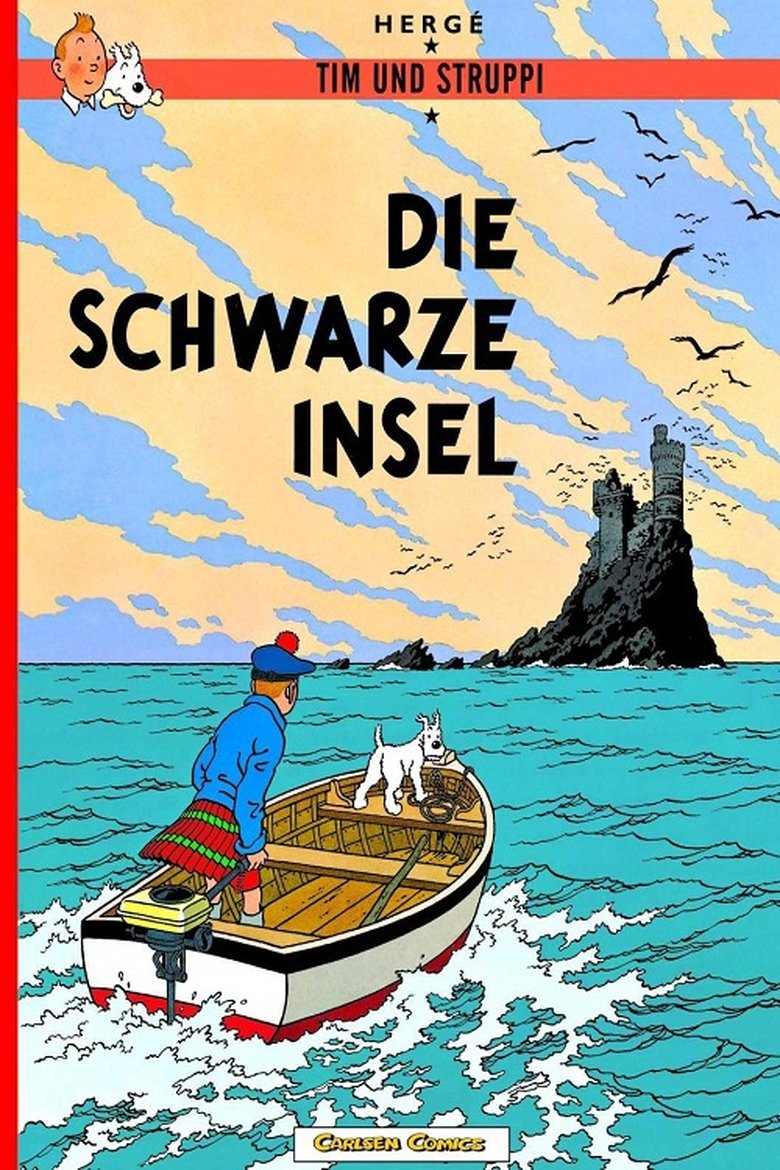 Tim und Struppi - Die schwarze Insel poster