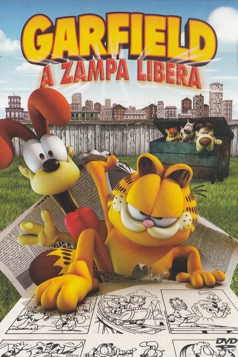 Copertina di Garfield a zampa libera
