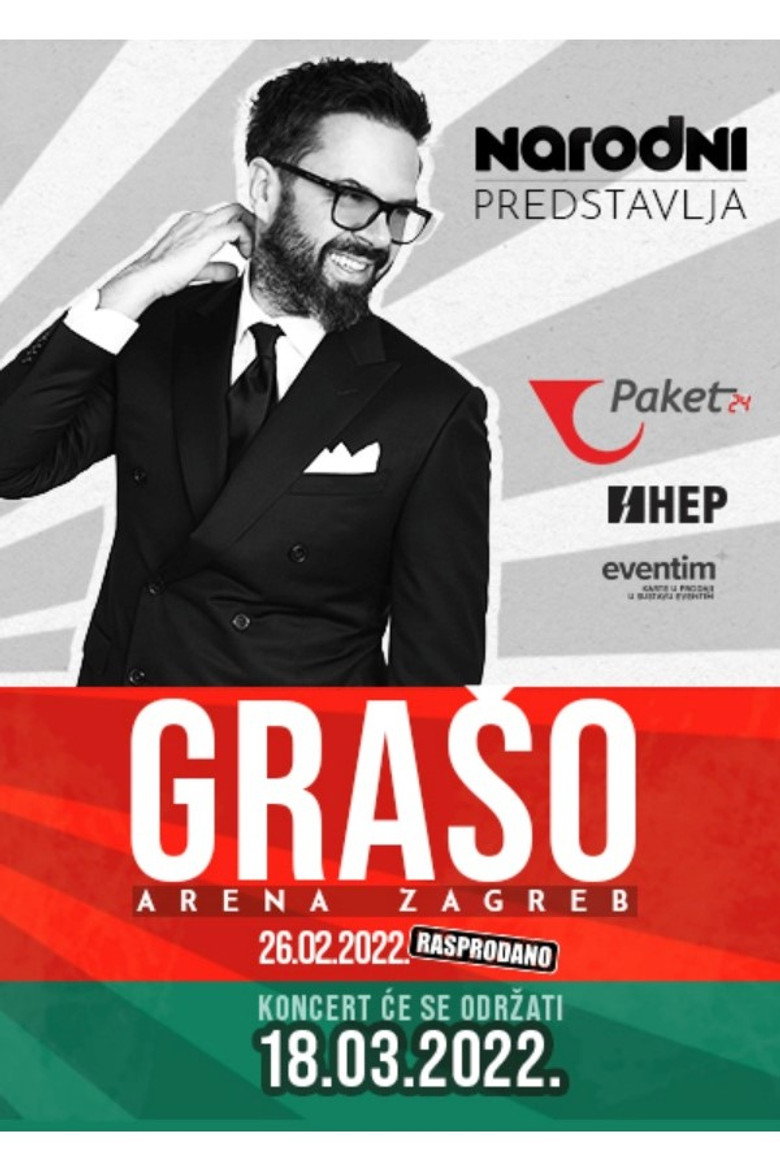 PETAR GRAŠO Arena Zagreb background