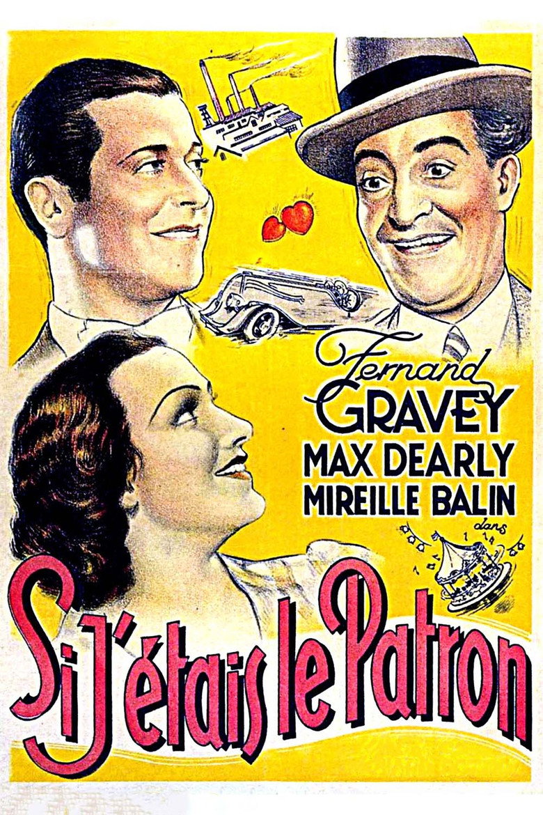 Affiche de SI J'ÉTAIS LE PATRON
