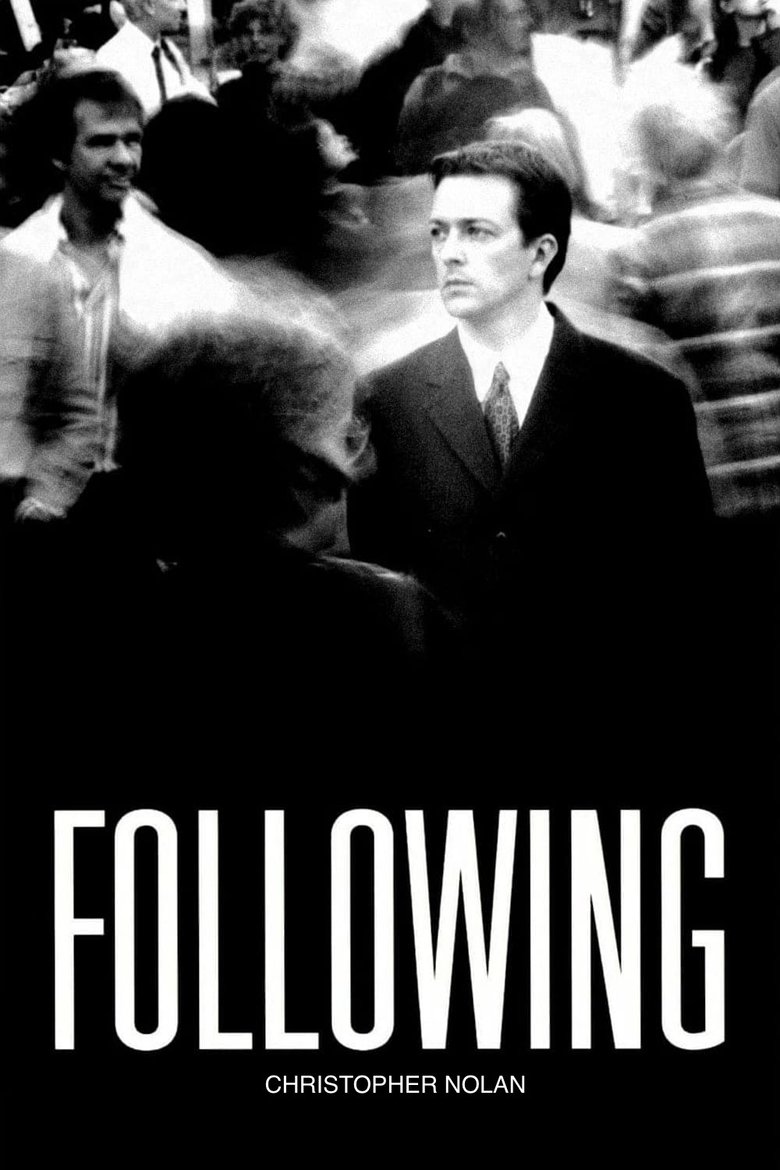 Poster du film Following : le suiveur