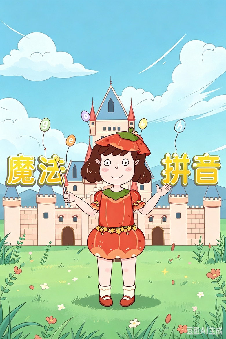 Official poster for 花花老师魔法拼音
