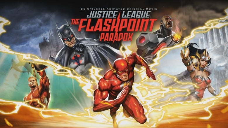 Justice League: The Flashpoint Paradox banner backdrop