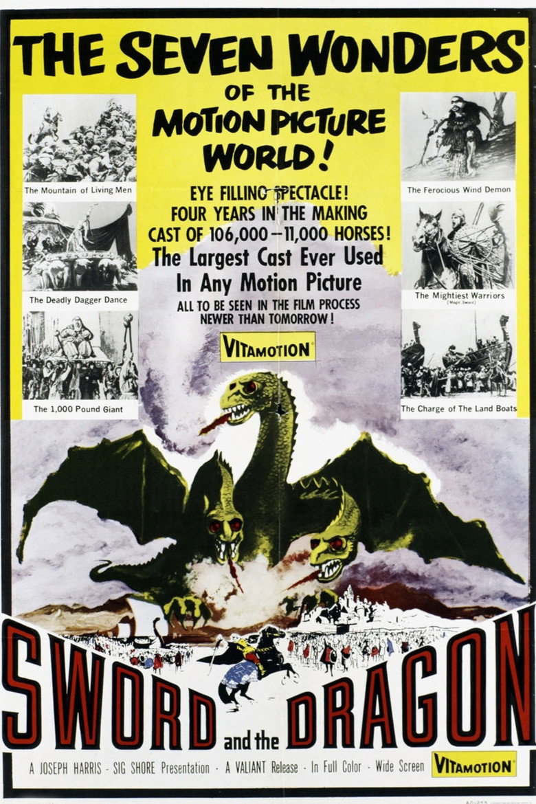 Affiche de THE SWORD AND THE DRAGON