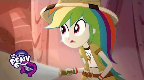 Still image for My Little Pony Equestria Girls: Summertime Shorts season 1 episode 12: Leaping Off the Page