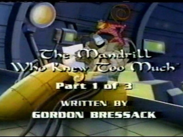 Still image for Captain Simian & the Space Monkeys season 1 episode 24: The Mandrill Who Knew Too Much Still image for Captain Simian & the Space Monkeys season 1 episode 24: The Mandrill Who Knew Too Much