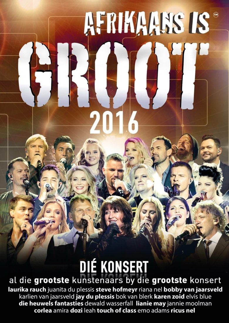 Afrikaans is Groot 2016 main poster
