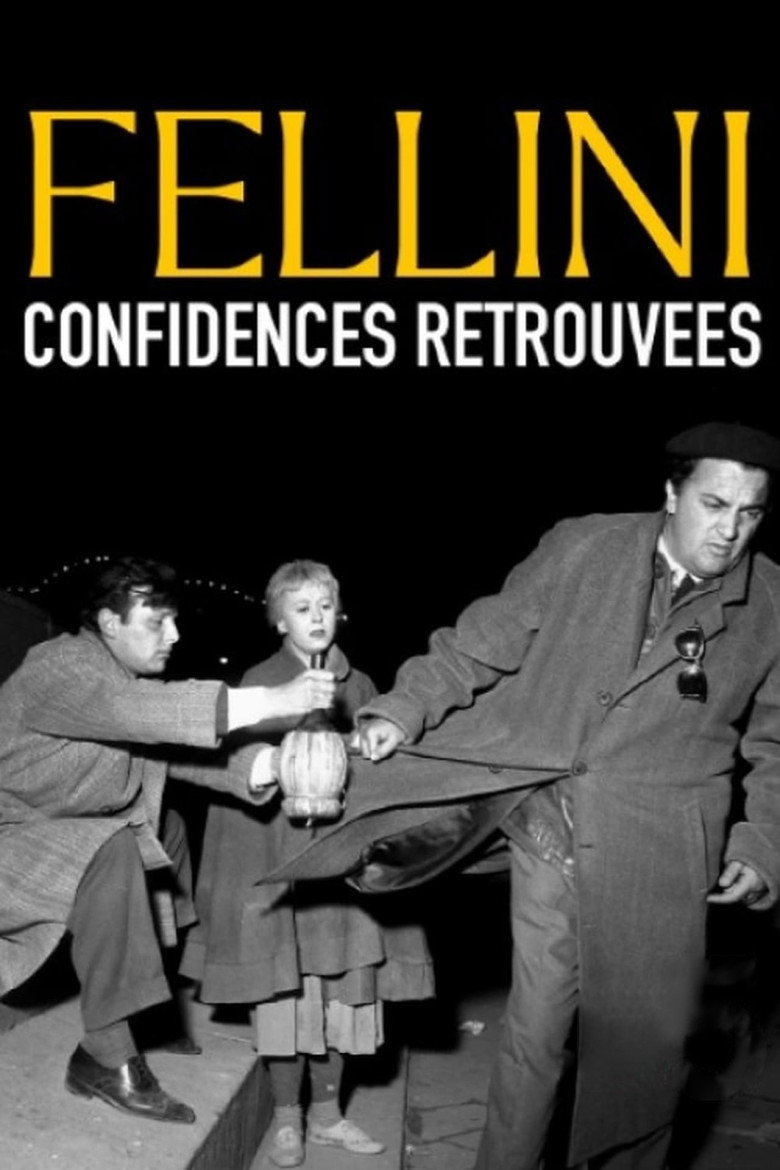 Affiche de FELLINI, CONFIDENCES RETROUVÉES