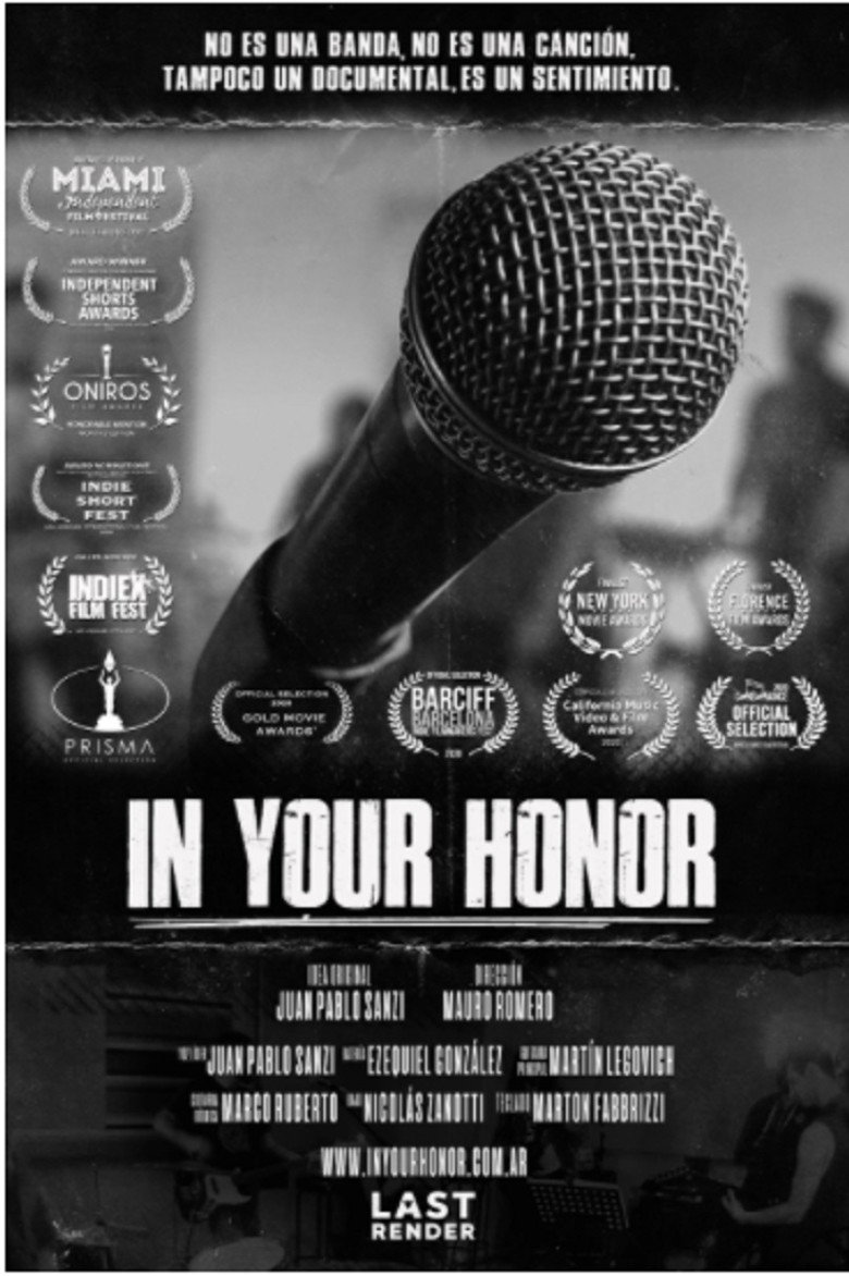 In Your Honor background