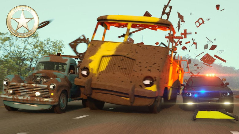 Sergeant Cooper the Police Car: The Case of the Missing Garbage (5)