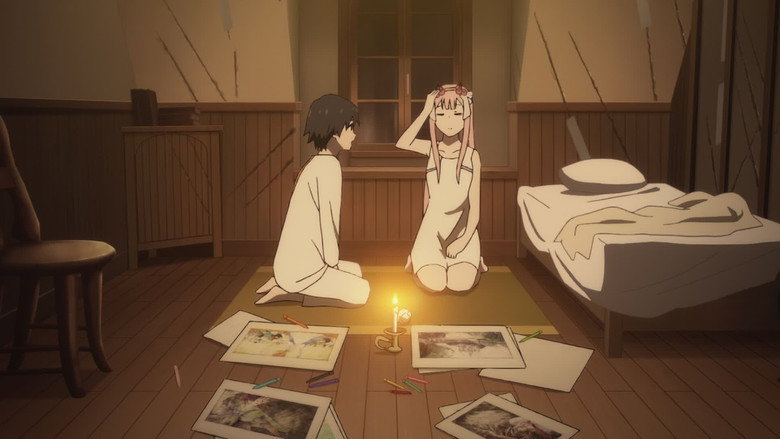 Still from DARLING in the FRANXX - Season 1 Episode 17
