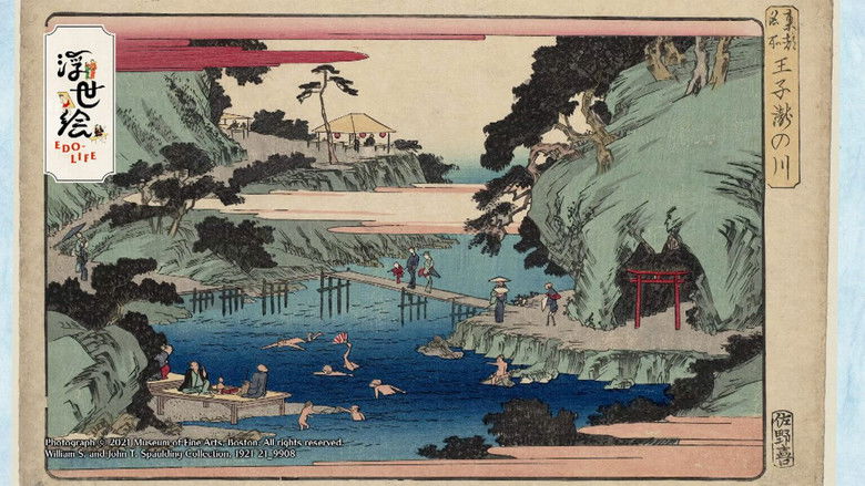 Cooling Off Along Takinogawa River