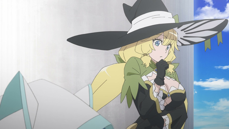 Still from My Gift Lvl 9999 Unlimited Gacha: Backstabbed in a Backwater Dungeon, I'm Out for Revenge! - Season 1 Episode 8