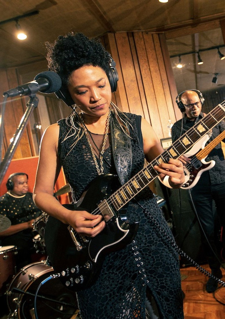 Judith Hill KNKX Studio Session 2023 background