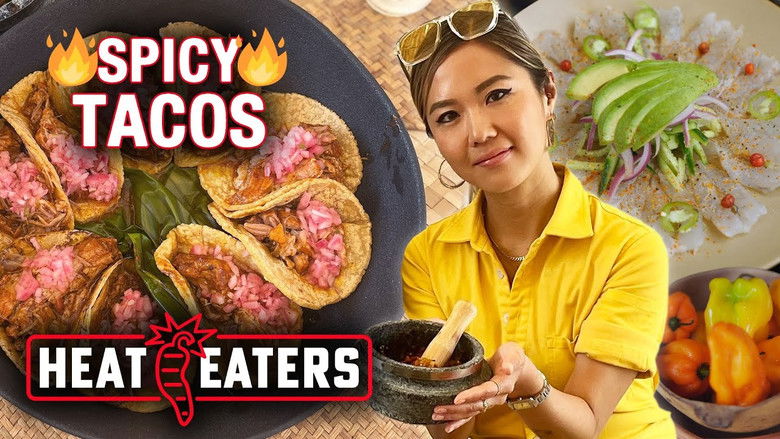 Still image for Heat Eaters season 1 episode 4: SPICY Mexican Food Tour! Backyard Tacos + LUXE Seafood Still image for Heat Eaters season 1 episode 4: SPICY Mexican Food Tour! Backyard Tacos + LUXE Seafood