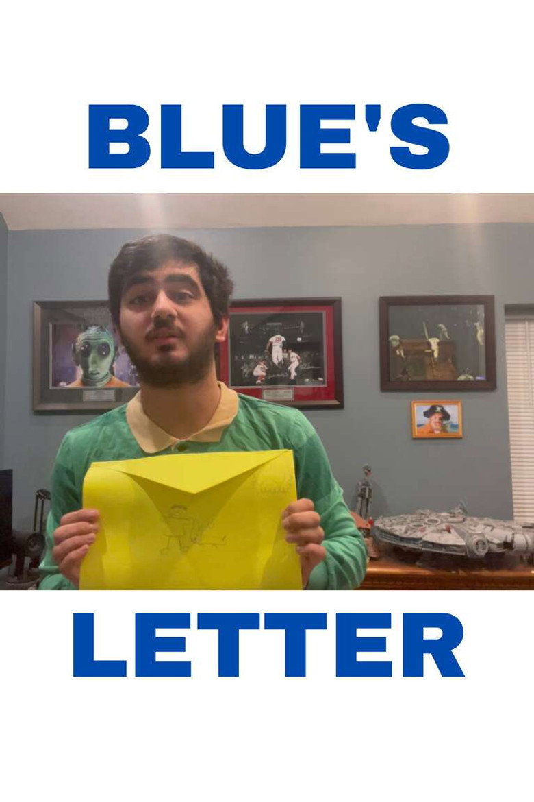 Blue’s Letter background