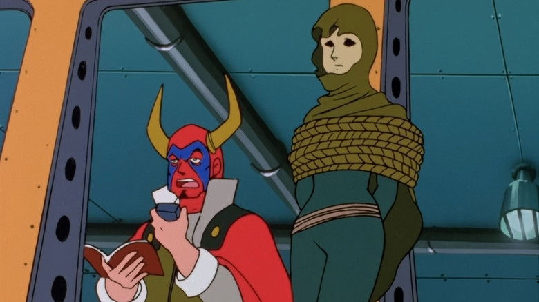Still image for Combat Mecha Xabungle season 1 episode 17: A Duel with Actors and Noh Theatre Still image for Combat Mecha Xabungle season 1 episode 17: A Duel with Actors and Noh Theatre