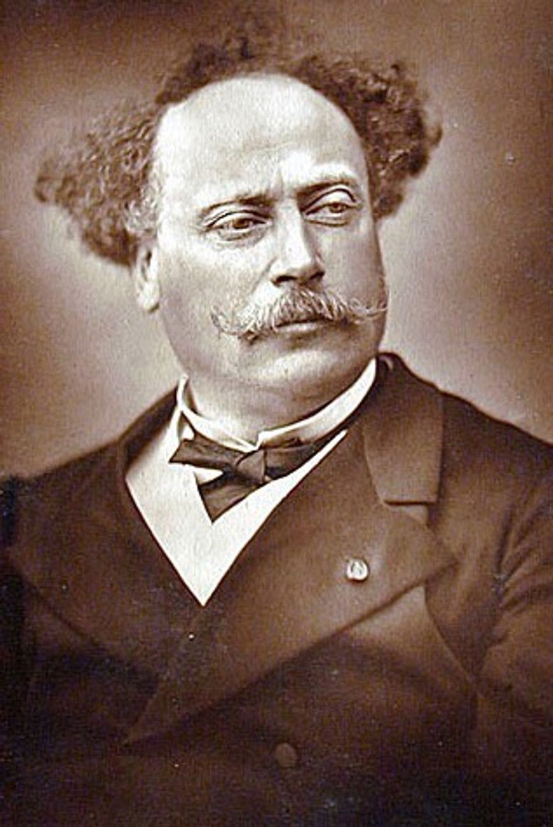 Alexandre Dumas fils portrait image