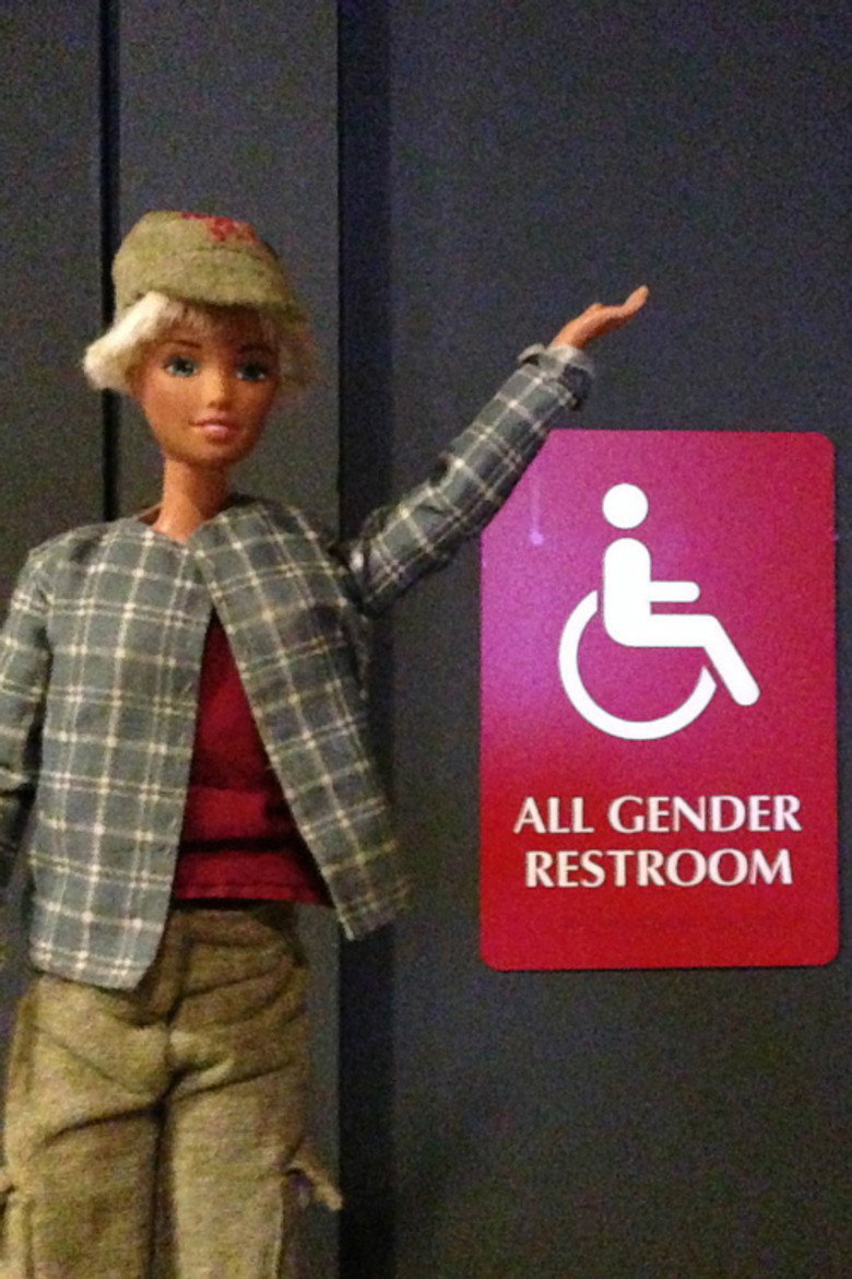 Imatge de Faggotgirl Gets Busy in the Bathroom