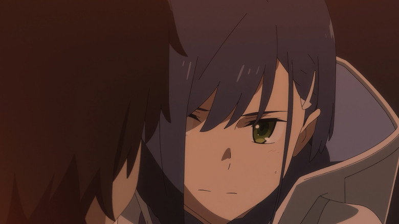 Still from DARLING in the FRANXX - Season 1 Episode 2
