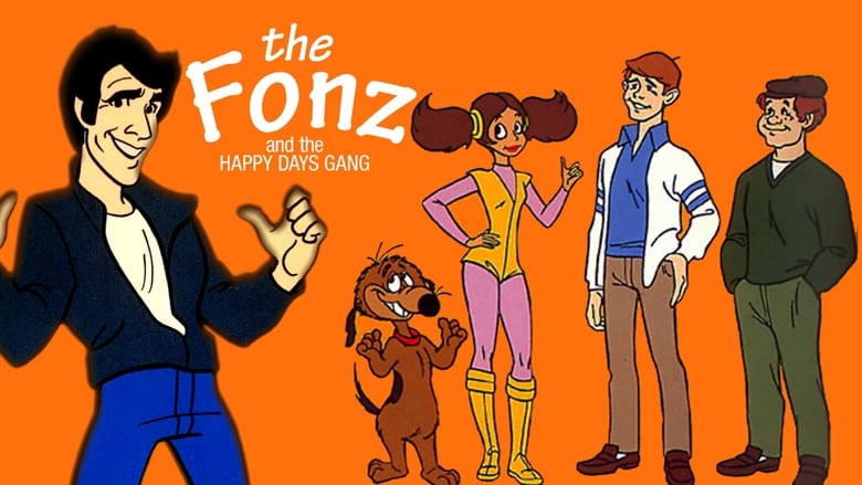 The+Fonz+and+the+Happy+Days+Gang