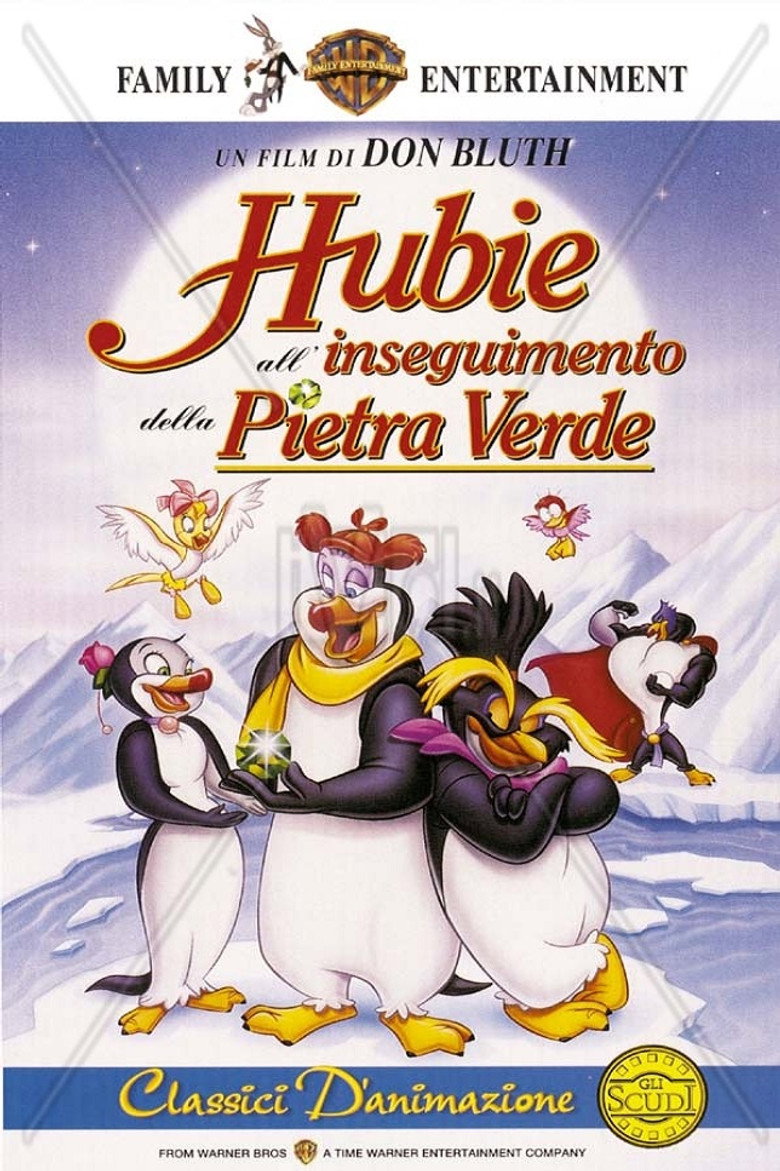 Copertina di Hubie all'inseguimento della pietra verde