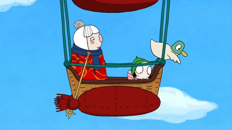 Still image for Sarah & Duck season 1 episode 31: Balloon Race Still image for Sarah & Duck season 1 episode 31: Balloon Race