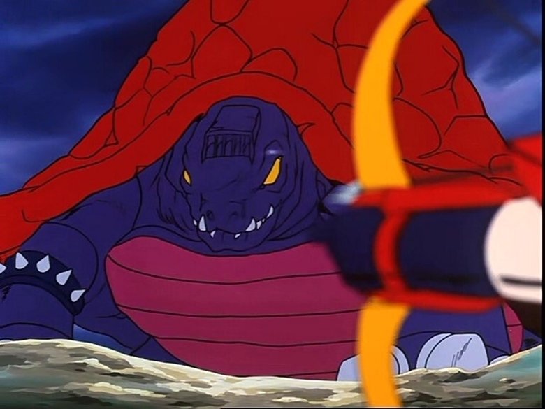 Still image for Reideen the Brave season 1 episode 6: Recapture! The Hostages of the Giant Tortasu