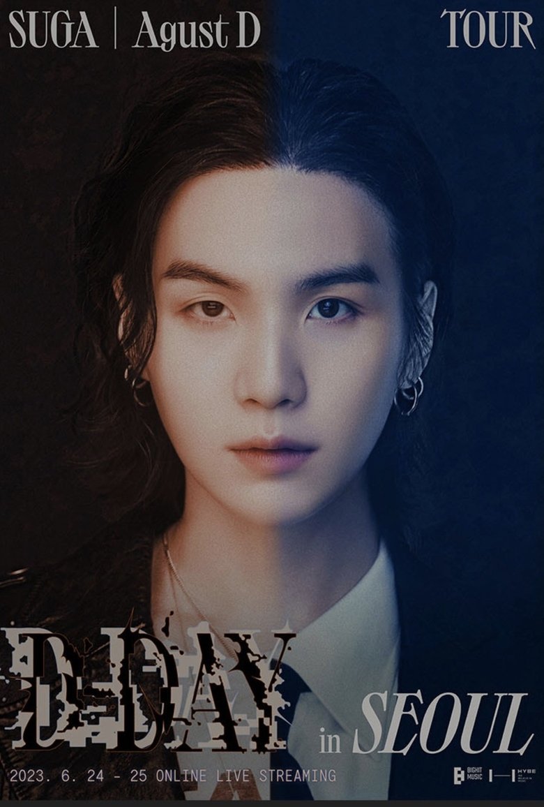 SUGA | Agust D TOUR “D-DAY” in SEOUL: Online Live Streaming Day 02 main poster
