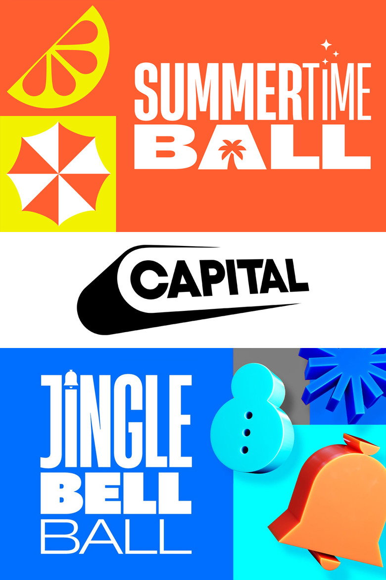 Official poster for Capital's Summertime & Jingle Bell Balls