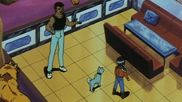 Still image for Silver Fang: The Shooting Star Gin season 1 episode 4: The Challenge Of the Gigantic Bear Akakabuto! Still image for Silver Fang: The Shooting Star Gin season 1 episode 4: The Challenge Of the Gigantic Bear Akakabuto!