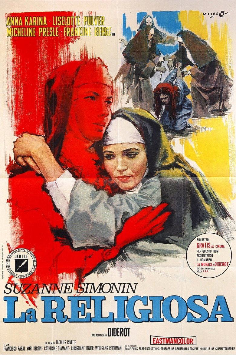 Copertina di Suzanne Simonin, la religiosa
