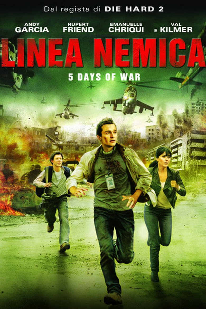 Copertina di 5 Days of War - Linea nemica