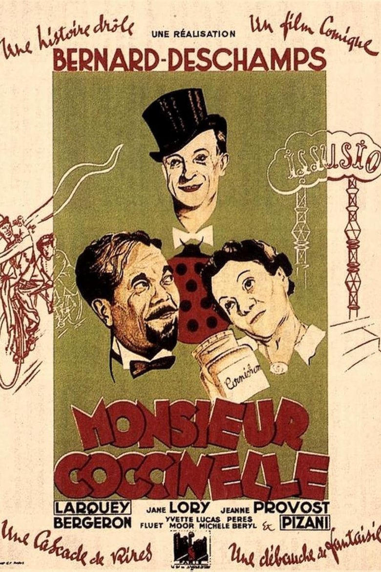 Monsieur Coccinelle main poster