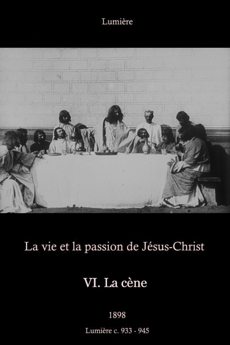 VI. La cène main poster