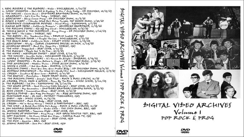 Digital Video Archives - Volume 1 - Pop Rock & Prog movie poster