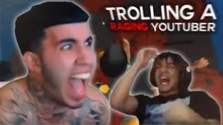 TROLLING A RAGING YOUTUBER WITH 200,000 SUBSCRIBERS ON ROBLOX LIVE!