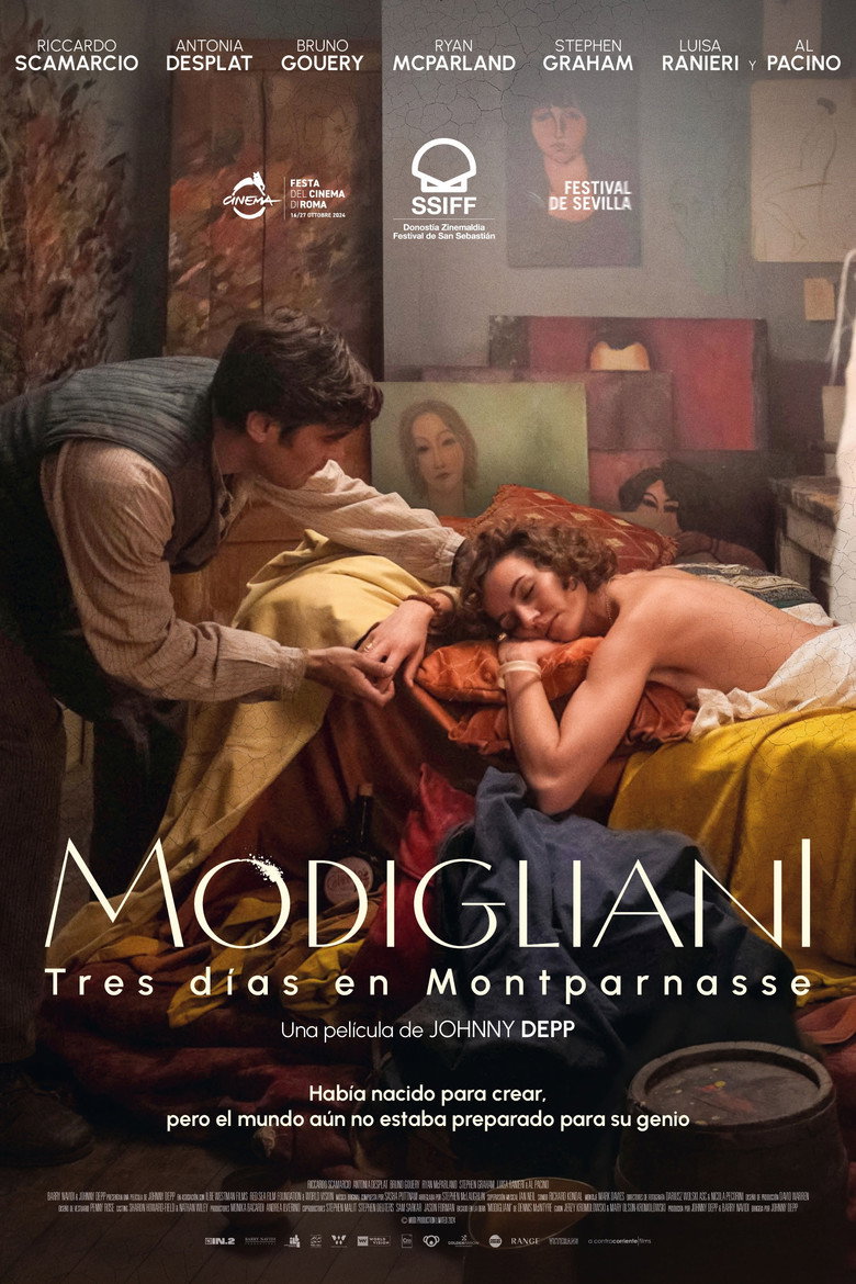 Imagen de Modigliani: Tres días en Montparnasse