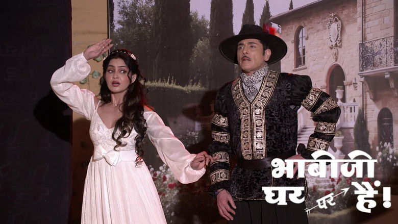 Modern Colony Residents Perform In a Play