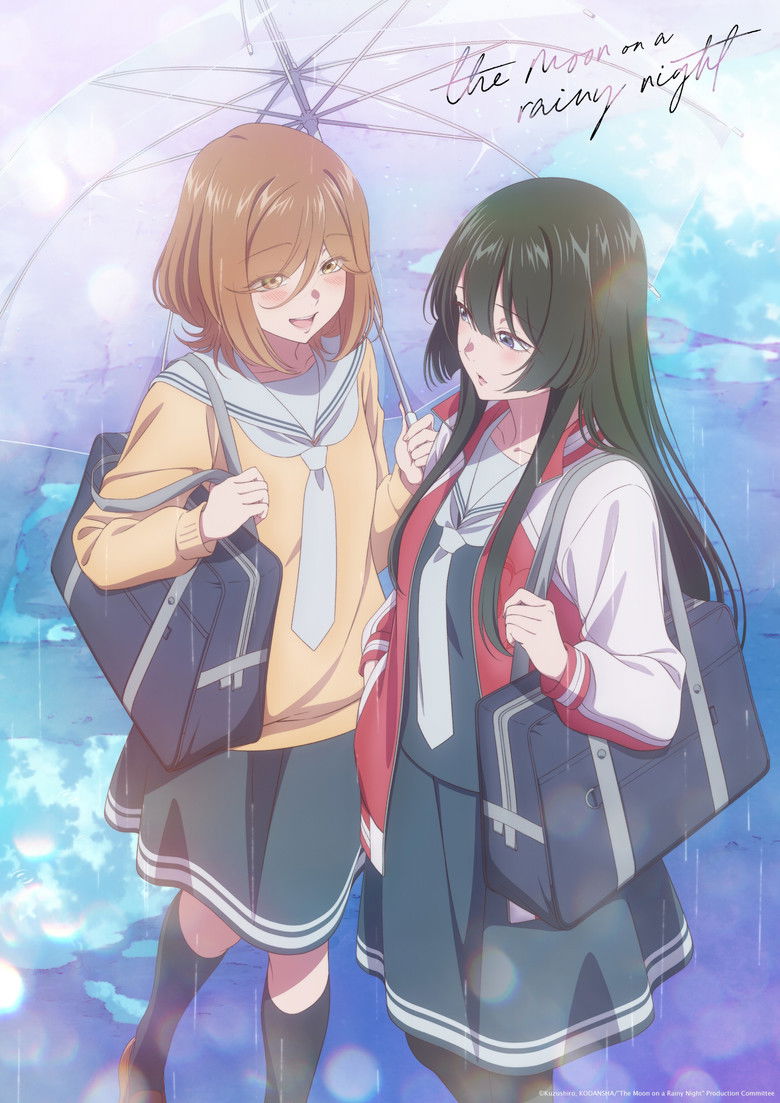 The Moon on a Rainy Night poster background