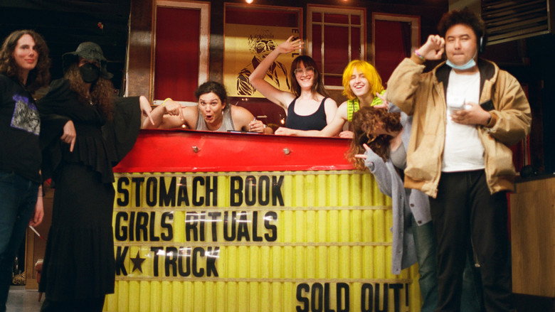 Frame from STOMACH BOOK: The Caput Mortuum Tour Documentary