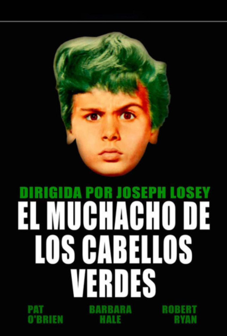 El niño del cabello verde