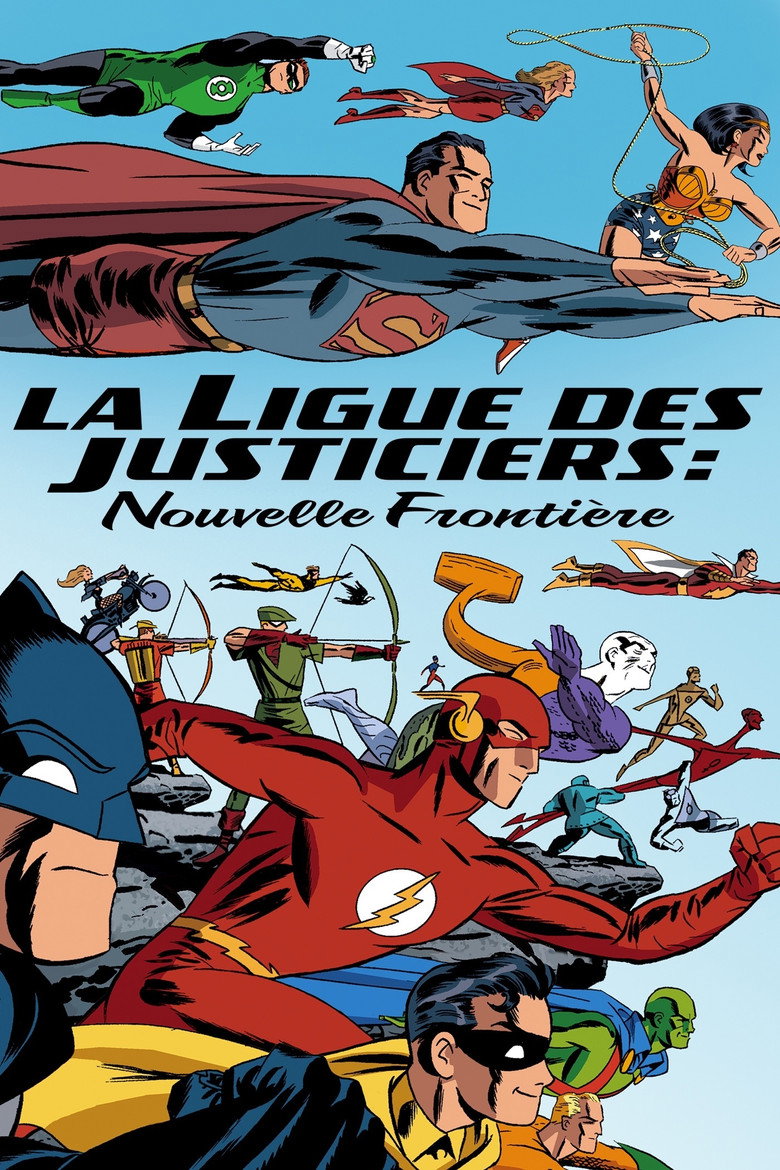 Affiche de LA LIGUE DES JUSTICIERS : NOUVELLE FRONTIÈRE