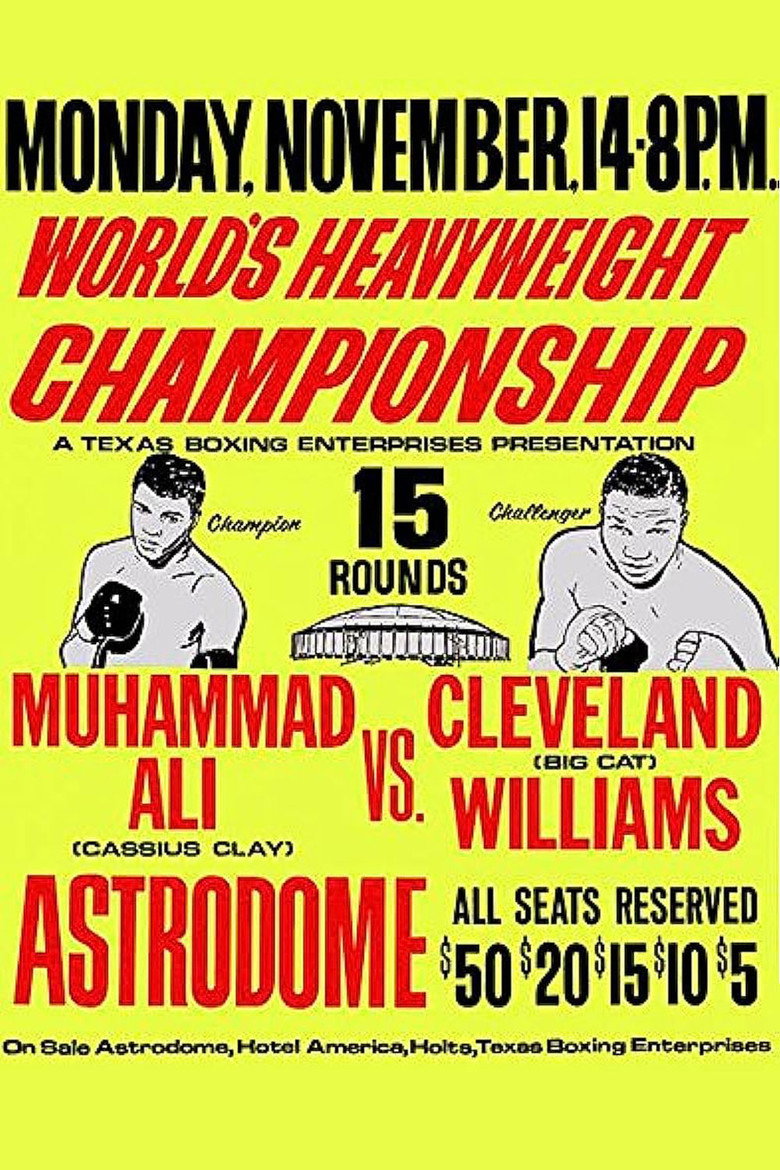 Muhammad Ali vs Cleveland Williams background
