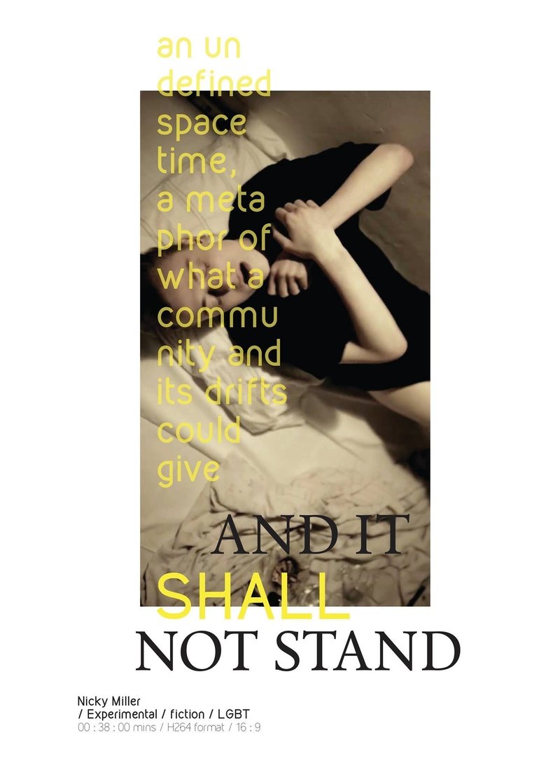 And It Shall Not Stand main poster
