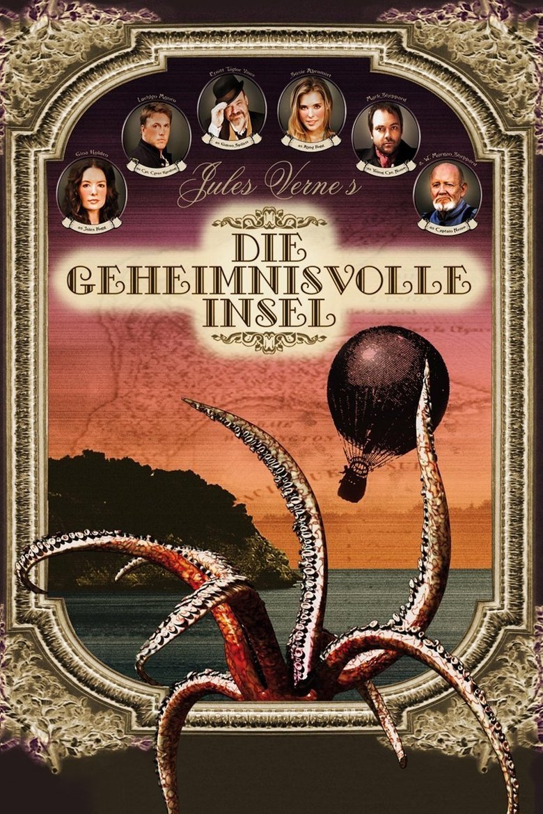 Die geheimnisvolle Insel poster