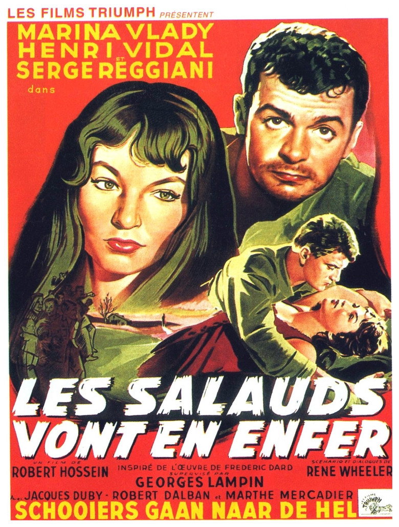 Affiche de LES SALAUDS VONT EN ENFER