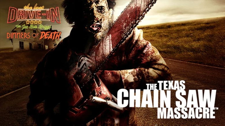 Still image for The Last Drive-In: Joe Bob's Dinners of Death season 1 episode 1: The Texas Chainsaw Massacre Still image for The Last Drive-In: Joe Bob's Dinners of Death season 1 episode 1: The Texas Chainsaw Massacre