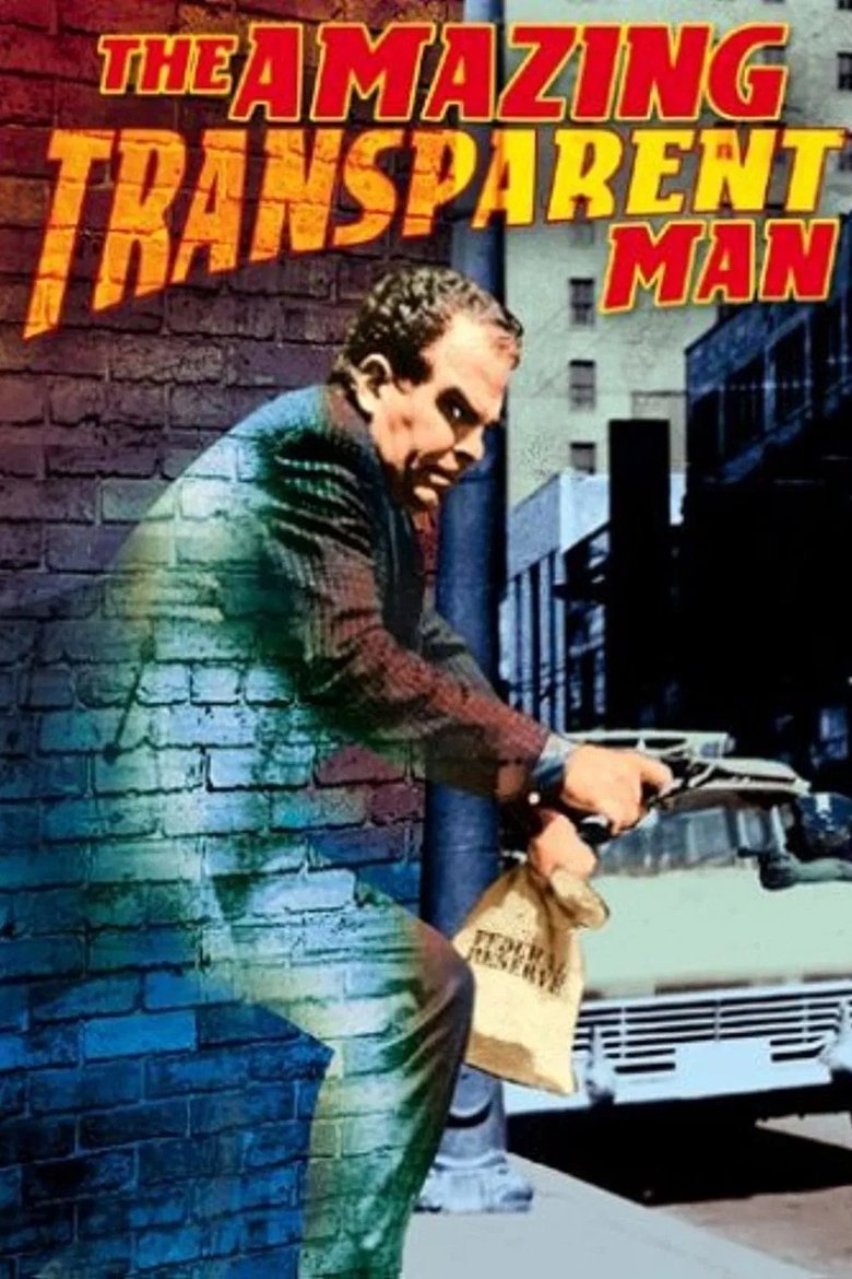 The Amazing Transparent Man poster